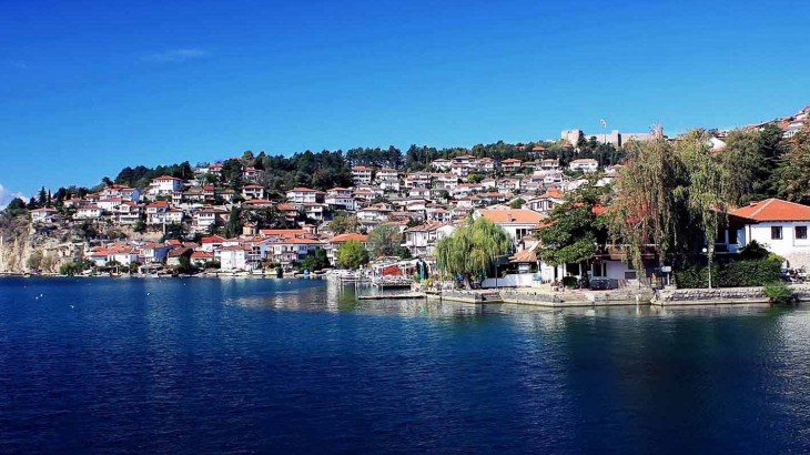 Lake and city of Ohrid