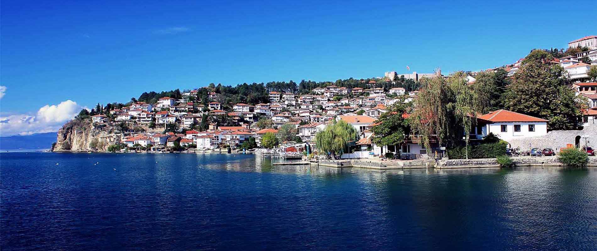 Lake and city of Ohrid